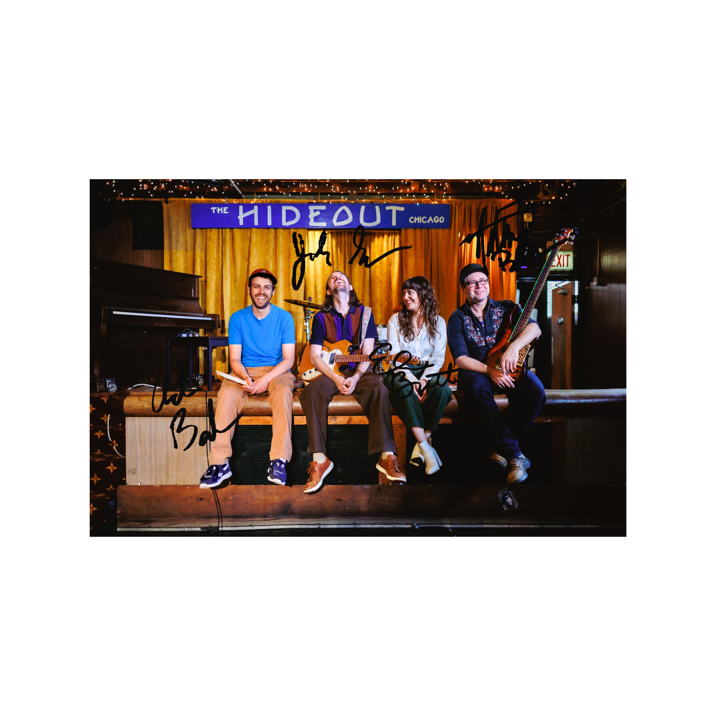 Autographed Band 8x10 Photo - The Hideout