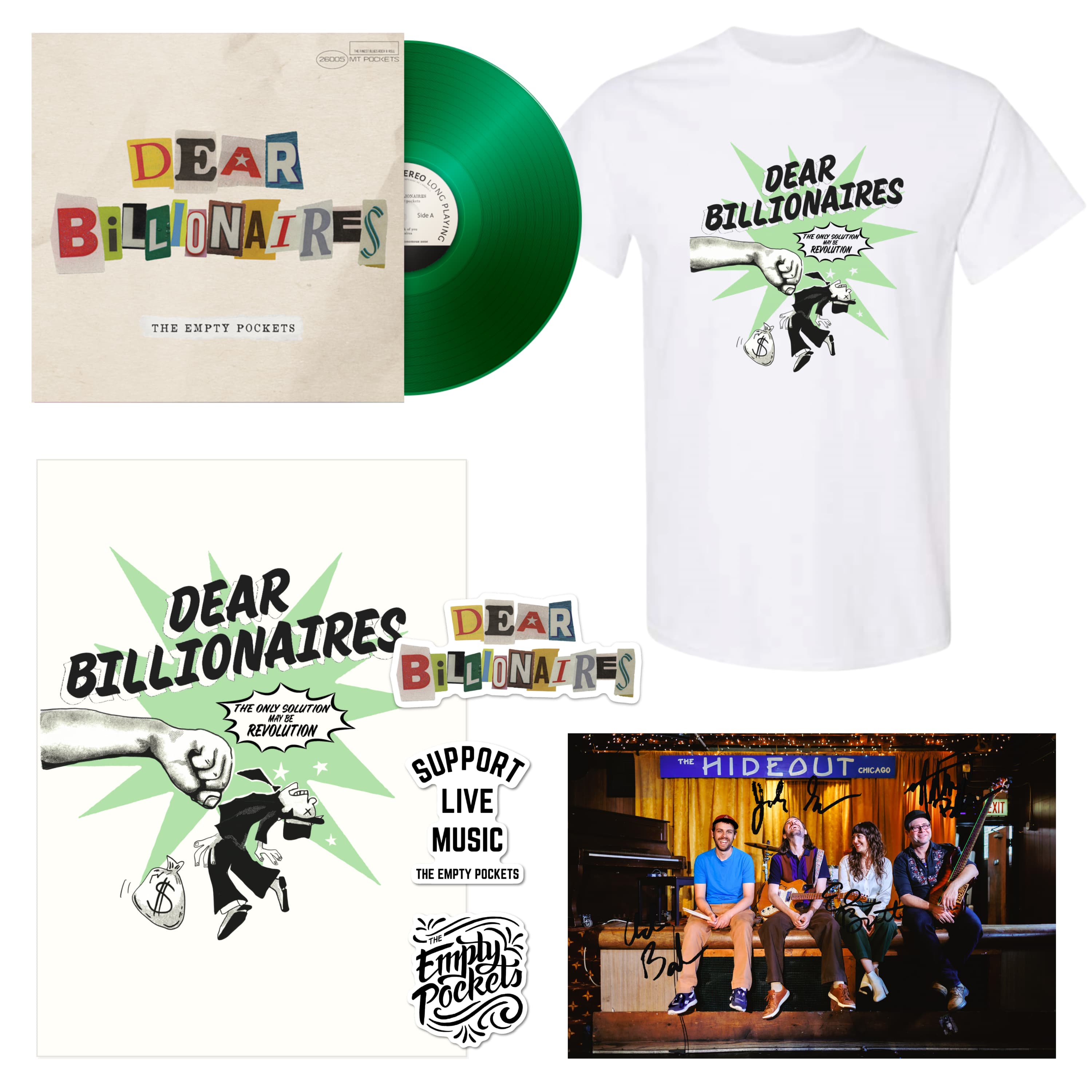 Dear Billionaires Vinyl Bundle Upgrade