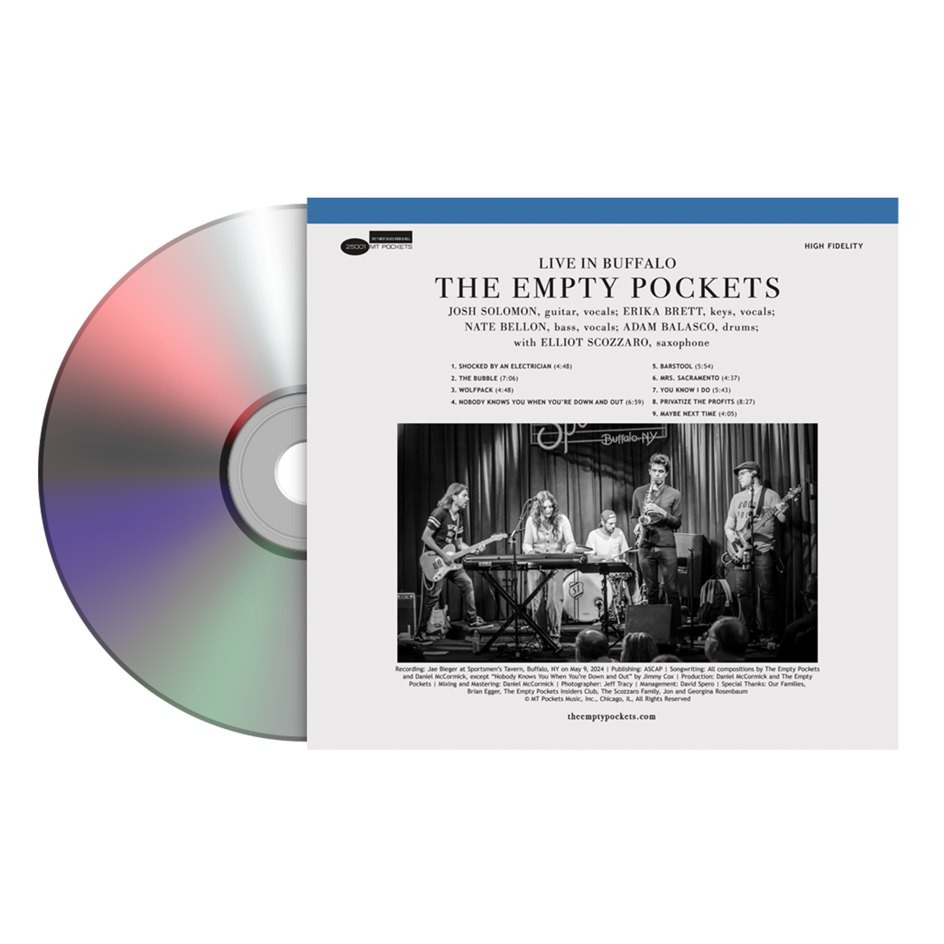 Live In Buffalo CD