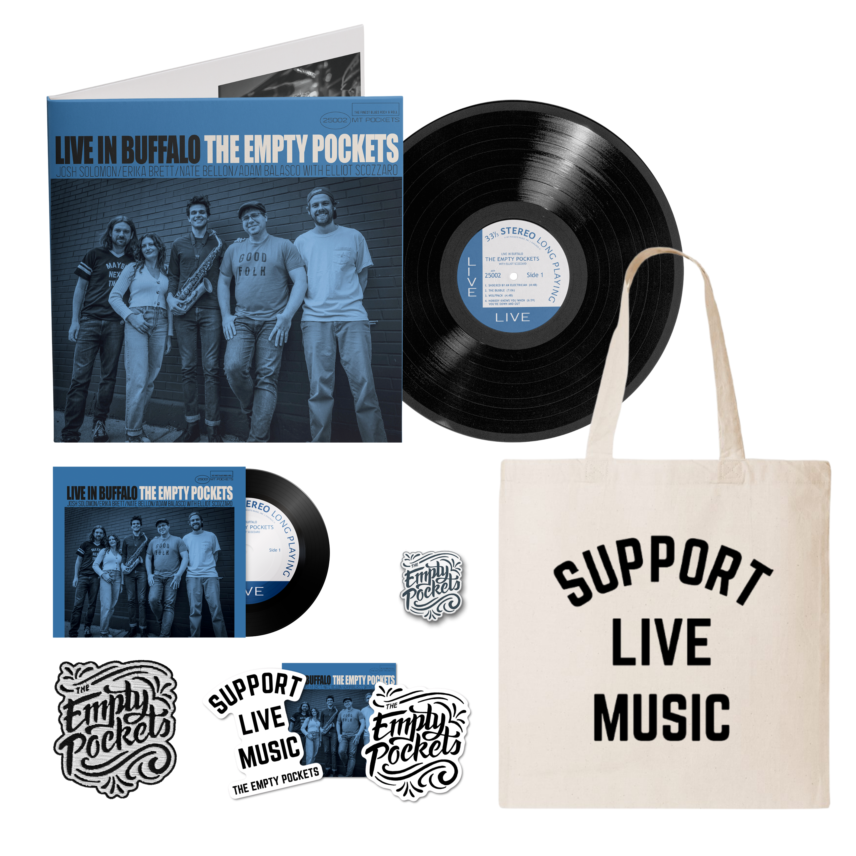 Live In Buffalo Support Live Music Bundle