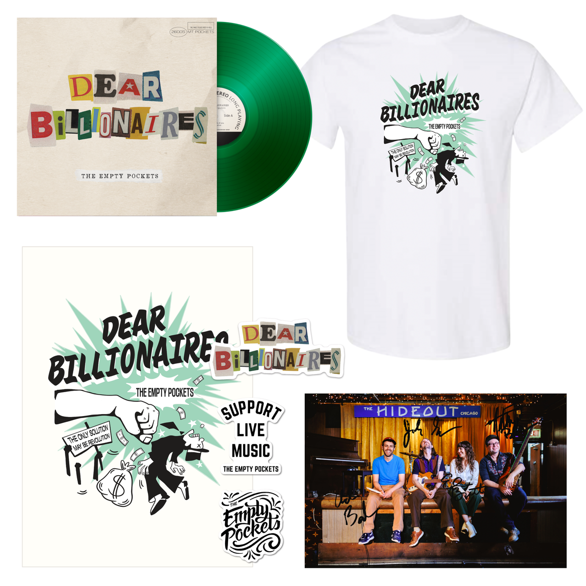 Dear Billionaires Vinyl Bundle Upgrade